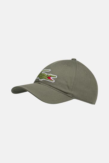 LACOSTE Basecap oliv Unisex