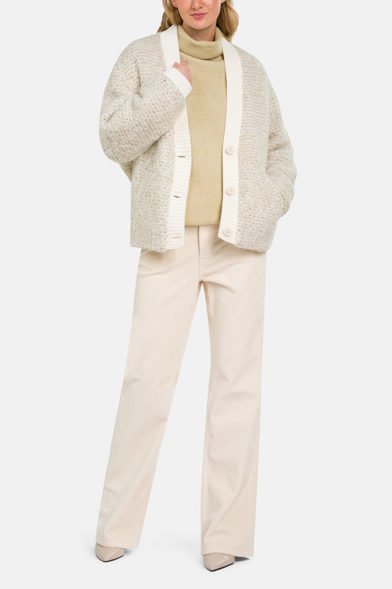 DRYKORN Wollmix-Jacke 'Serlby' beige, Bild 1