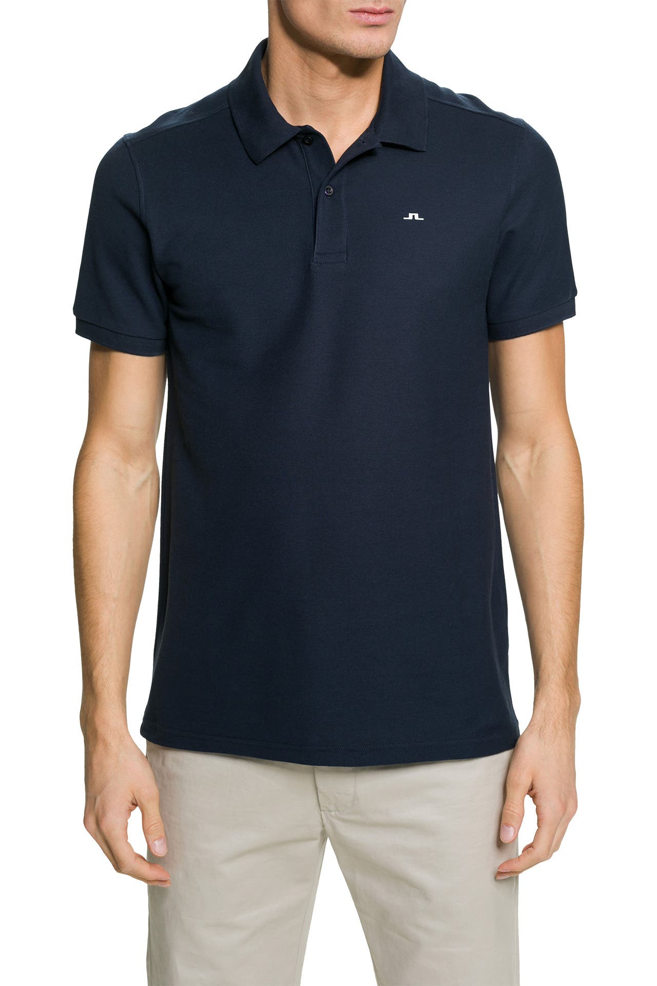 J.LINDEBERG Polo-Shirt 'Pike' navy, Bild 1