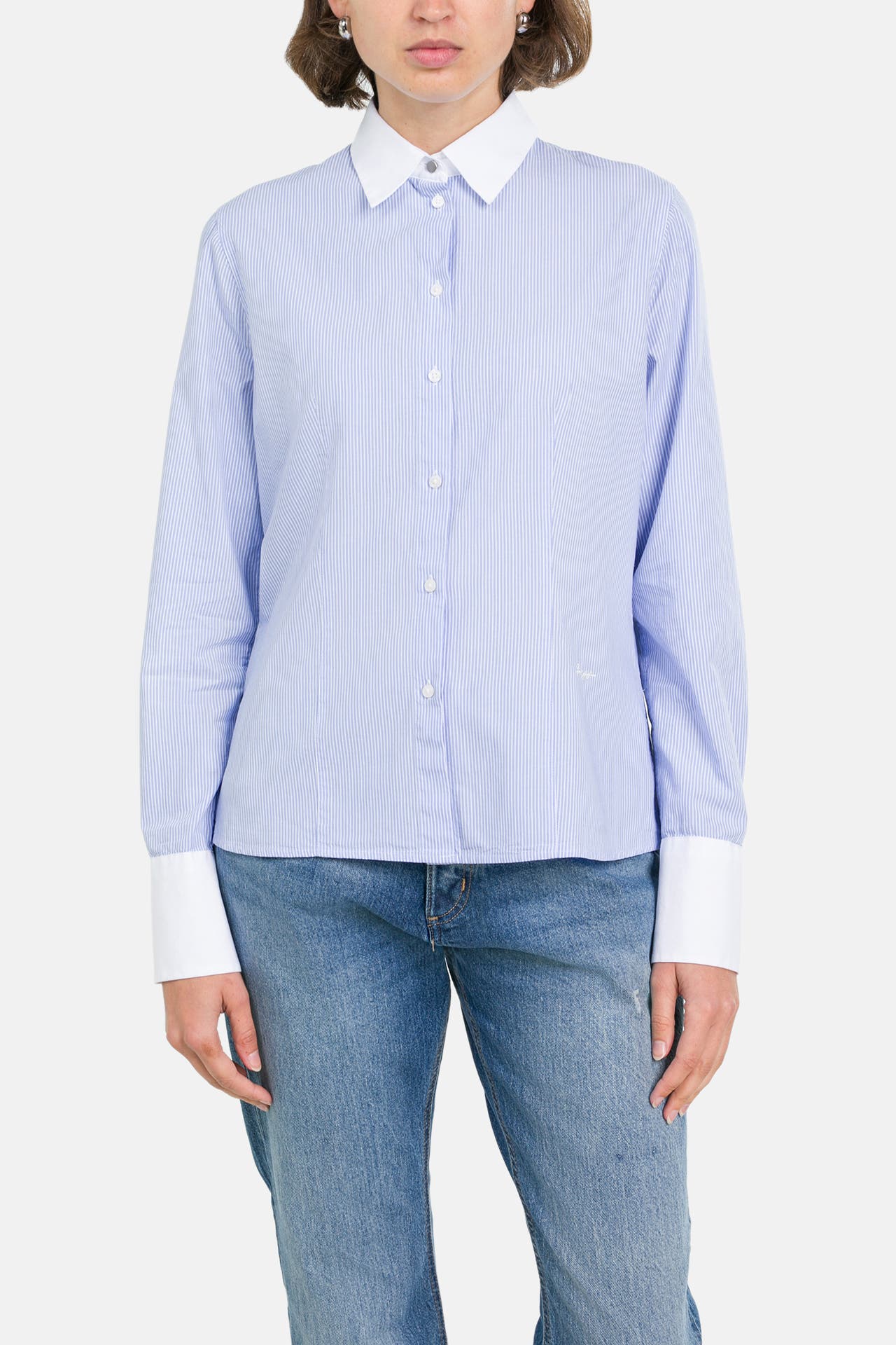 BOSS Casual-Bluse 'Barbyna' gestreift, Bild 1