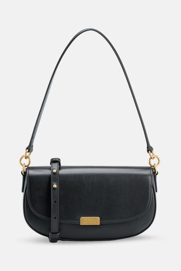TOMMY HILFIGER Schultertasche schwarz