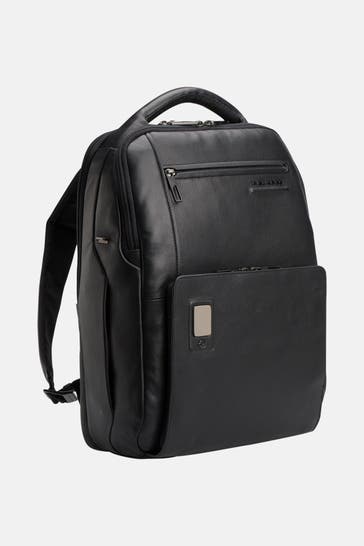 PIQUADRO Rucksack schwarz