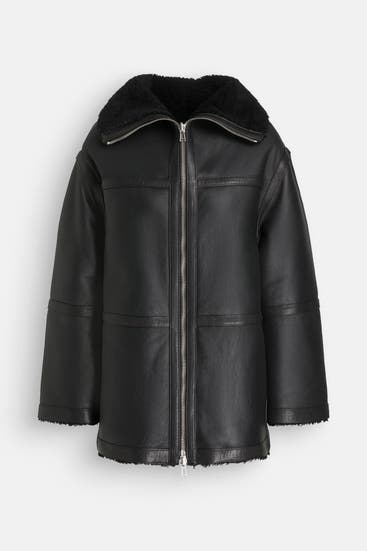 BELSTAFF - Lederjacke 'Invar' schwarz