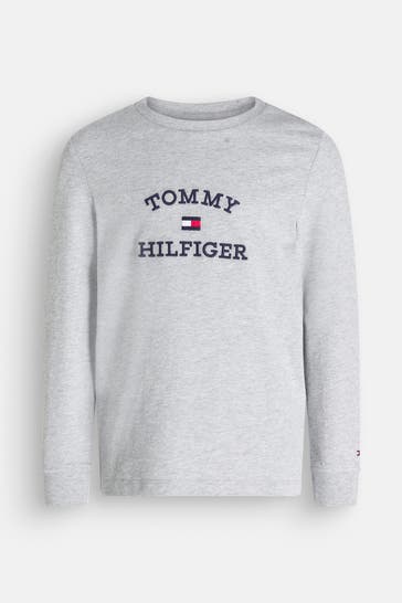 TOMMY HILFIGER Longsleeve grau