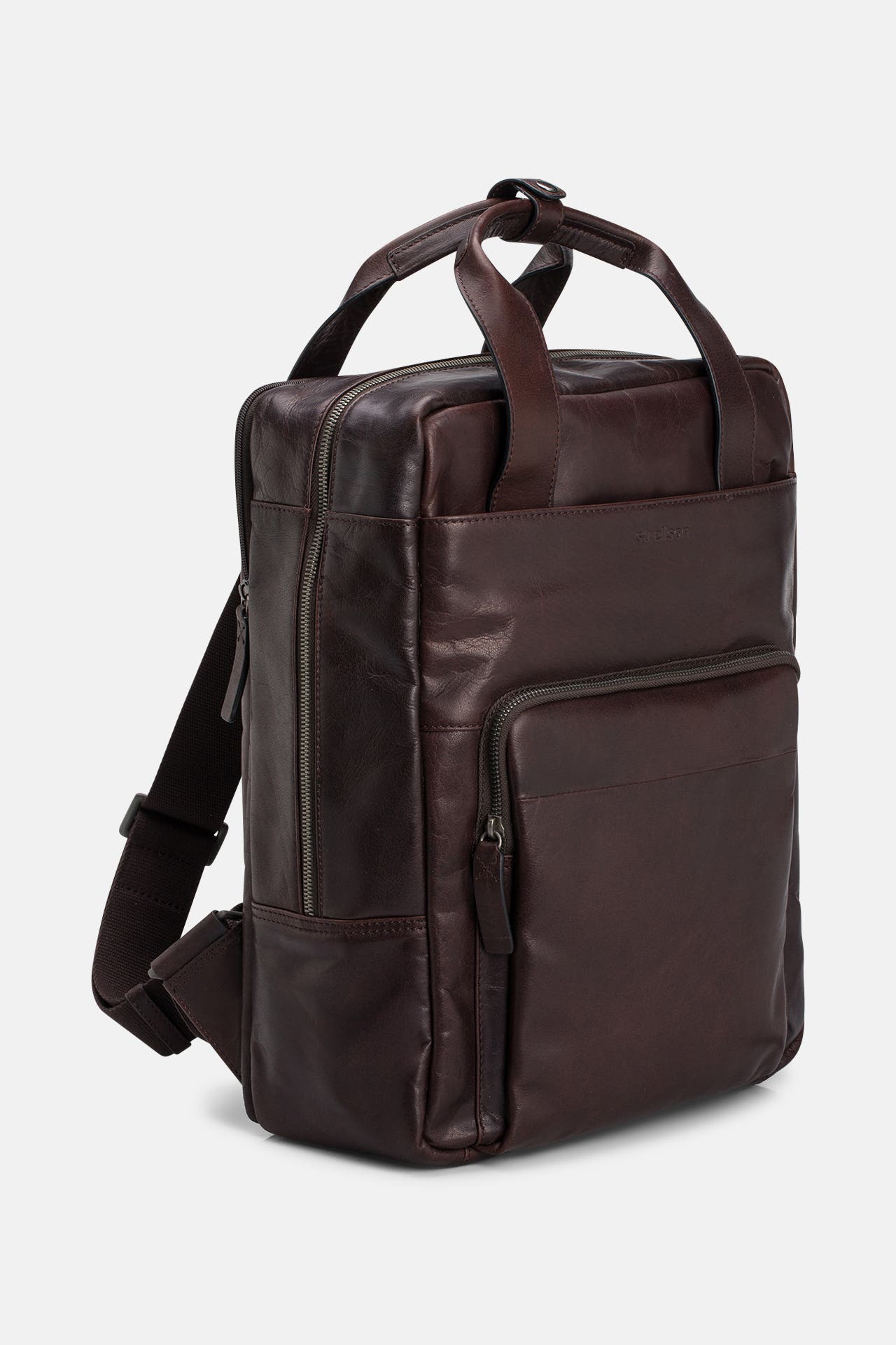 STRELLSON Leder-Rucksack 'Abbey Josh' dunkelbraun, Bild 1