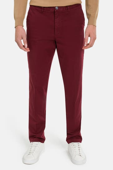 BOSS Chino 'Kaiton' dunkelrot