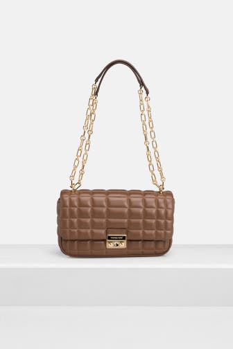 MICHAEL MICHAEL KORS Schultertasche 'Tribeca' braun