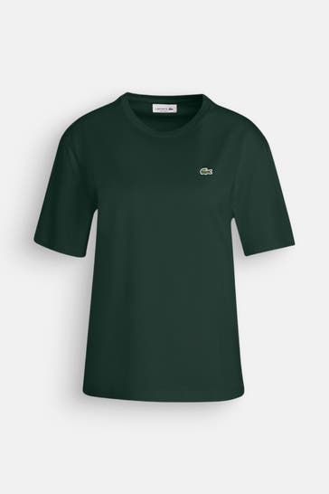 LACOSTE T-Shirt waldgrün