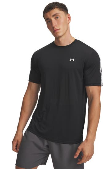 UNDER ARMOUR Funktionsshirt 'Tech Taping' schwarz