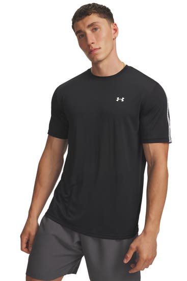 UNDER ARMOUR - Funktionsshirt 'Tech Taping' schwarz