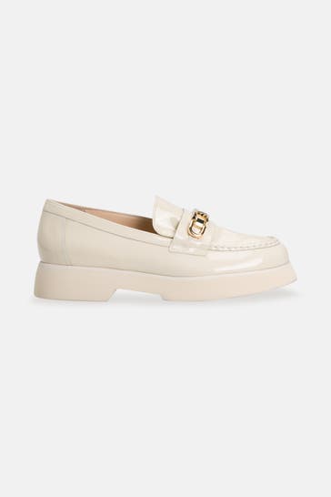 HÖGL Leder-Loafer 'Cecil' offwhite