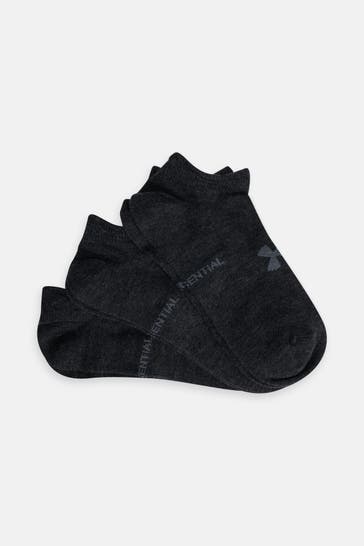 UNDER ARMOUR 3er-Pack Socken schwarz