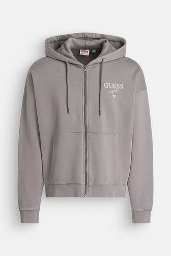 GUESS Sweatjacke steingrau