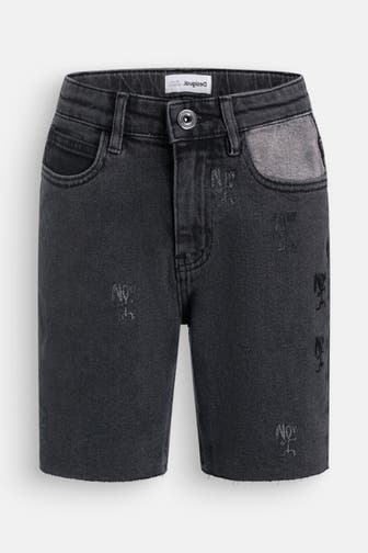 DESIGUAL Jeansshorts anthrazit