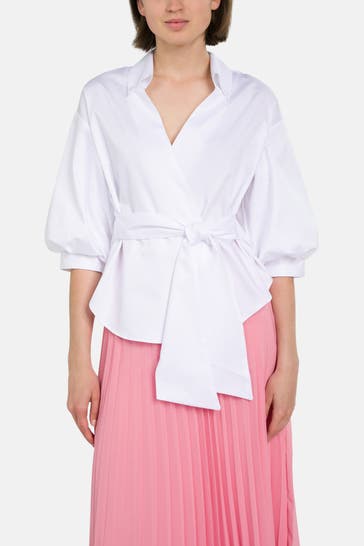 RICH & ROYAL Casual-Bluse weiß