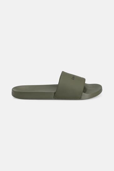 CALVIN KLEIN Slides khaki