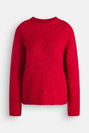 JOOP! JEANS Strickpullover rot