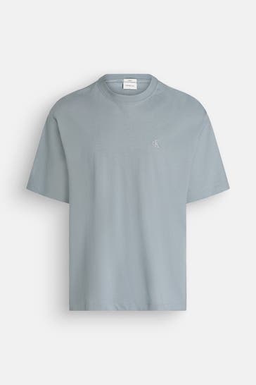 CALVIN KLEIN T-Shirt graublau