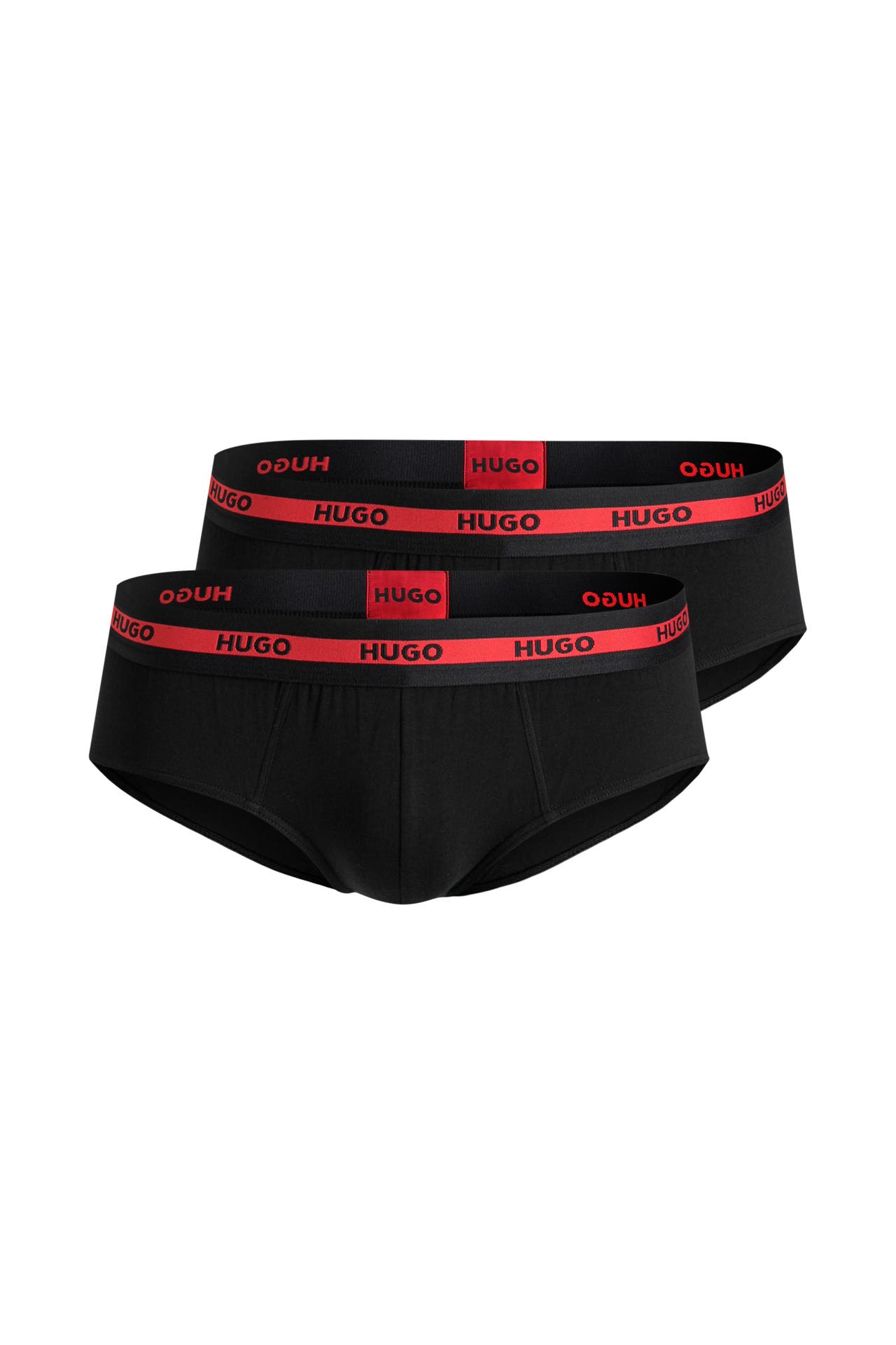 HUGO 2er-Pack Slips schwarz, Bild 1