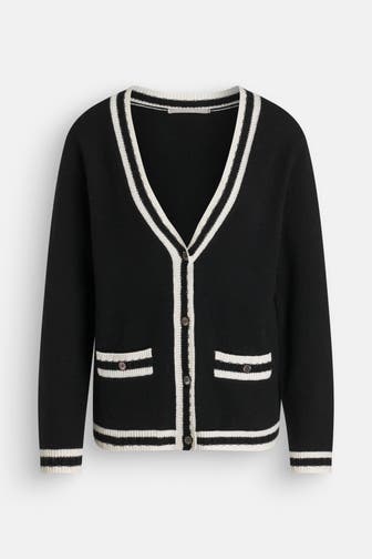 (THE MERCER) N.Y. Kaschmirjacke schwarz