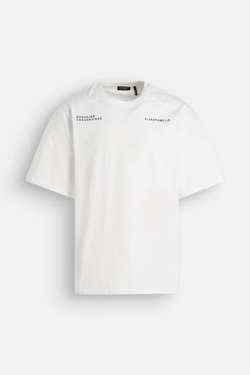 ELIAS RUMELIS 'Tucker' T-Shirt, white