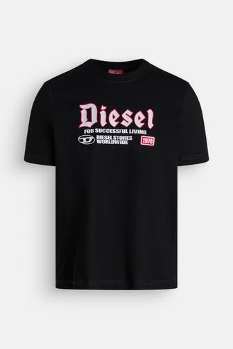 DIESEL T-Shirt schwarz
