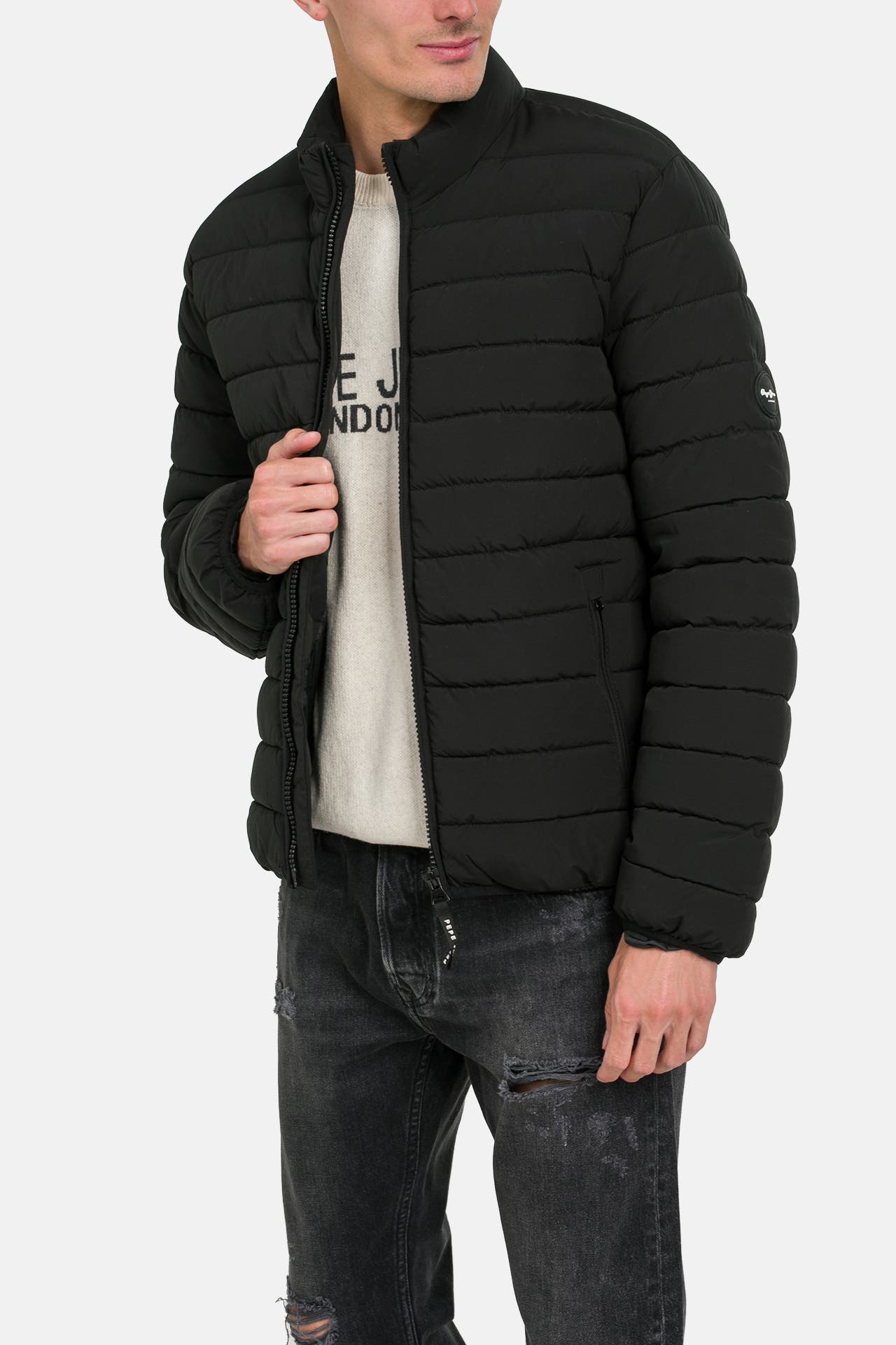 PEPE JEANS Light-Steppjacke 'Tomi' schwarz, Bild 1