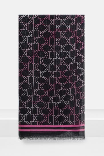 KARL LAGERFELD Tuch gemustert