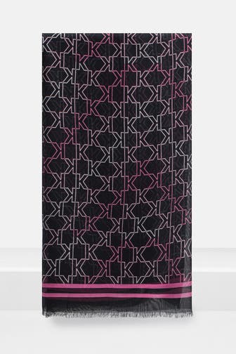 KARL LAGERFELD Tuch gemustert