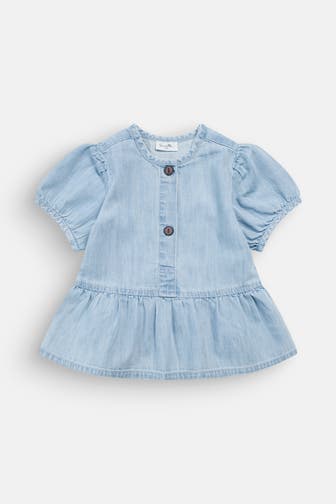 SANETTA Jeanskleid blau