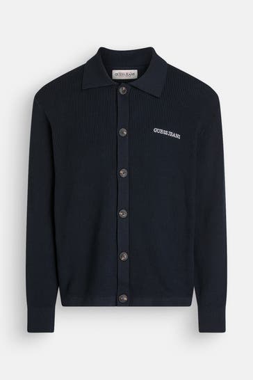 GUESS Strickjacke navy