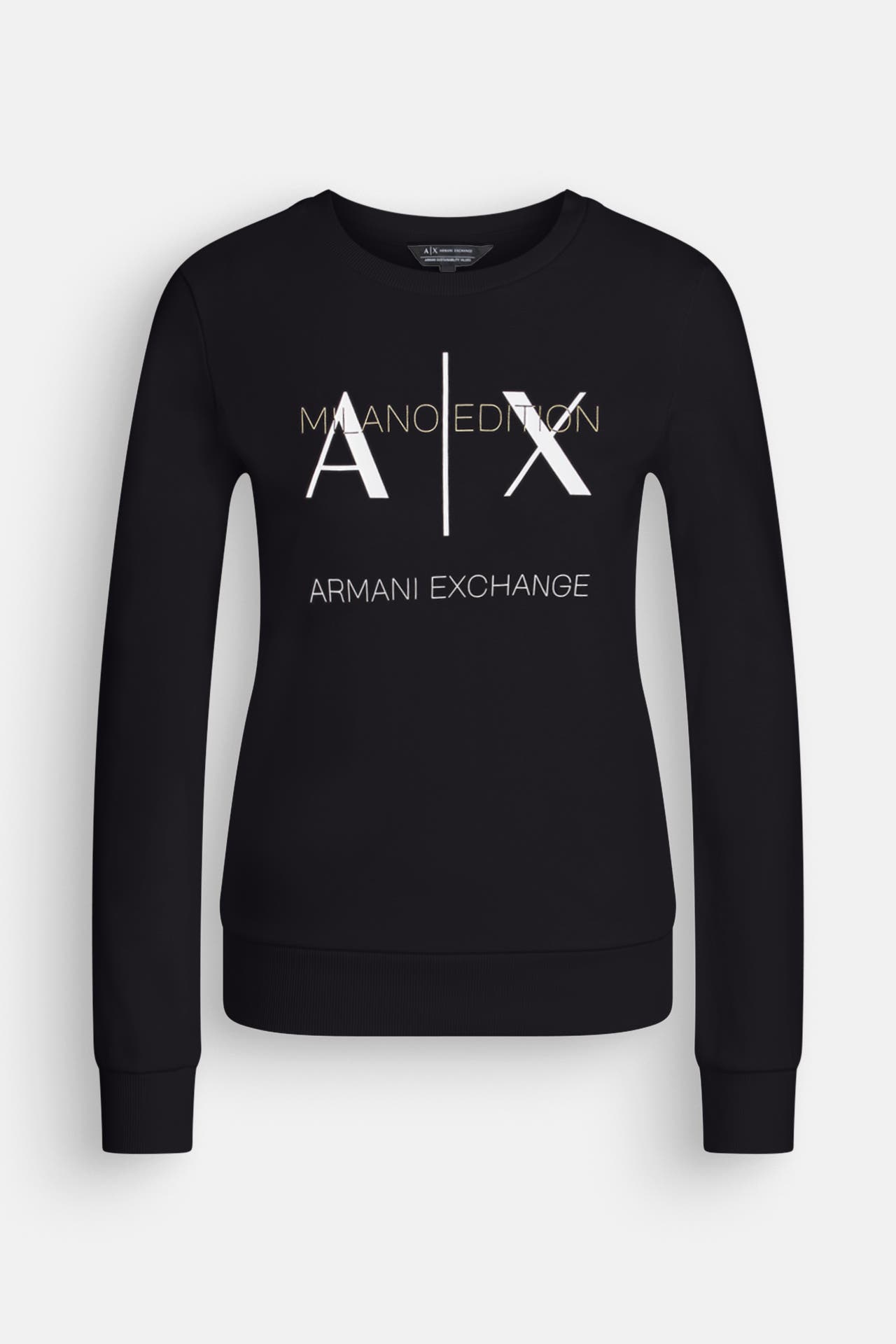 ARMANI EXCHANGE Sweatshirt schwarz, Bild 1