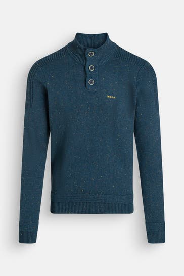 NEW ZEALAND AUCKLAND Strickpullover azurblau