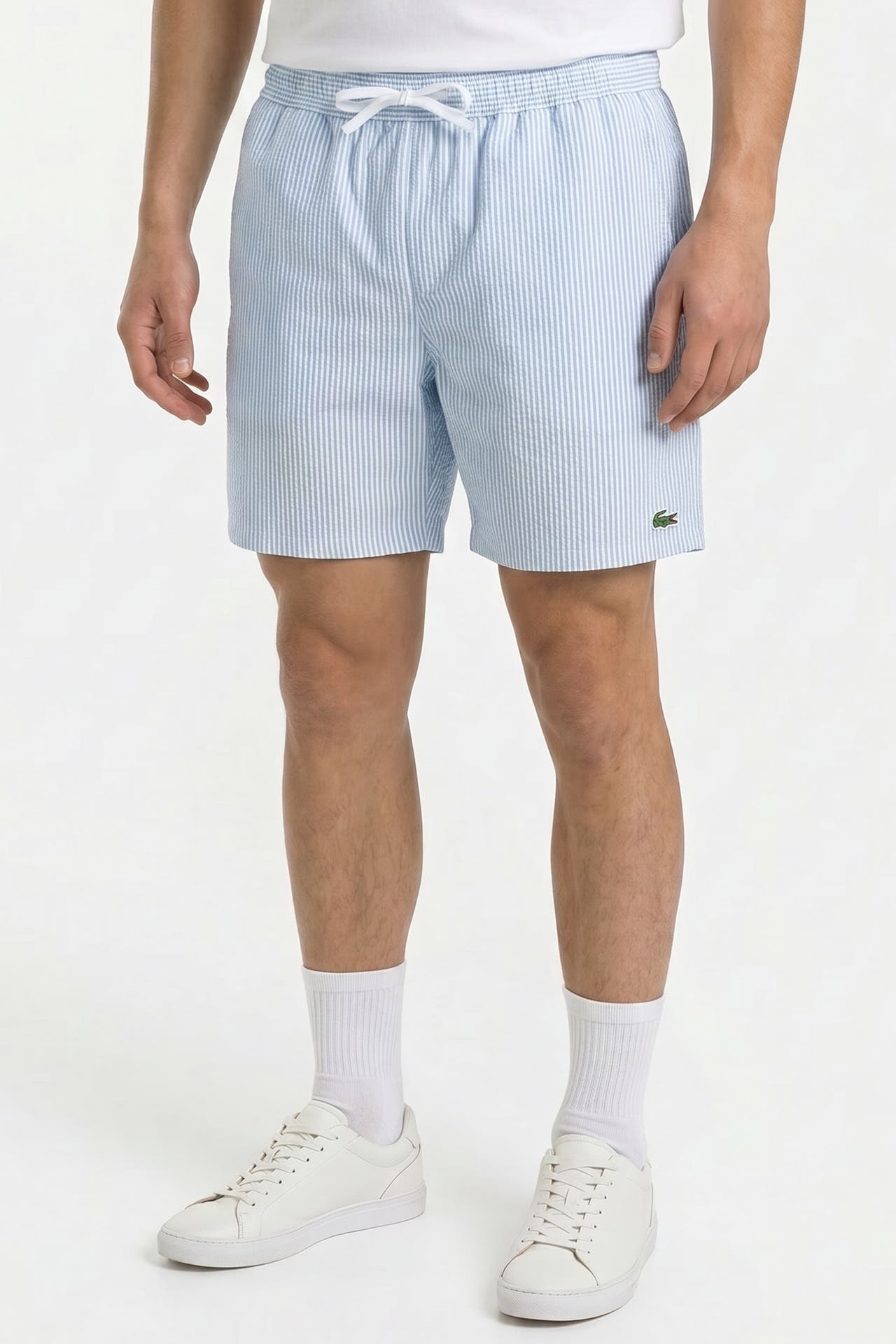 LACOSTE Badeshorts gestreift, Bild 1