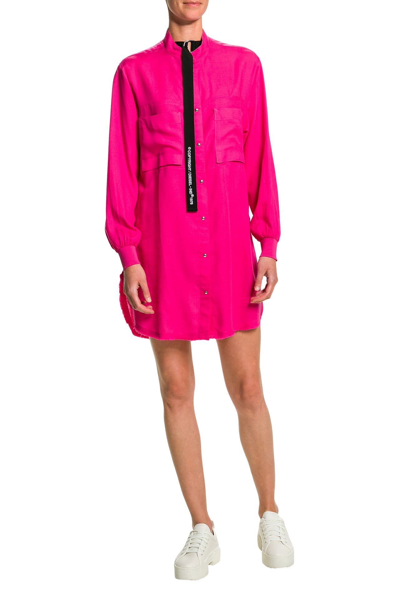 Blusenkleid pink Clearance