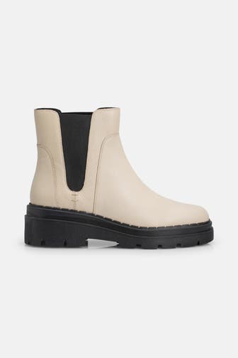 GEOX Chelsea-Boots 'Felleny' beige