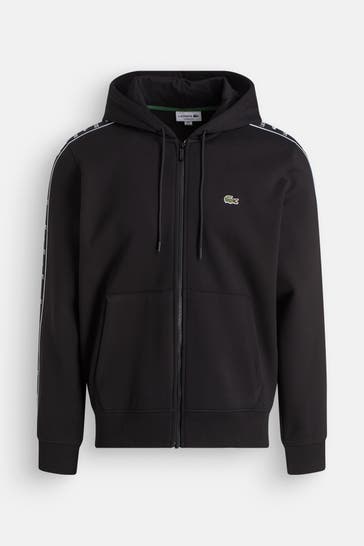 LACOSTE Sweatjacke schwarz