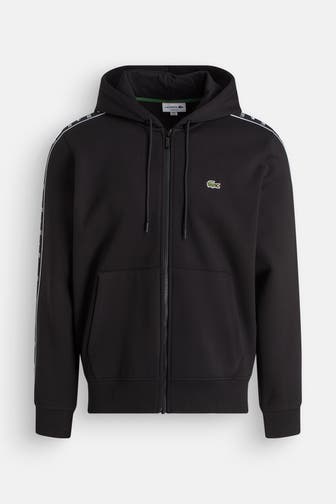 LACOSTE Sweatjacke schwarz
