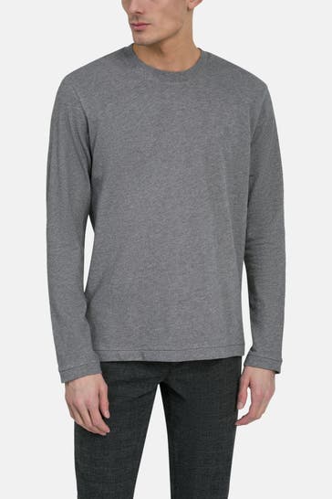 MARC O'POLO Longsleeve grau 