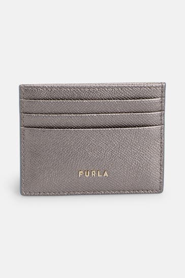 FURLA Kartenetui silber