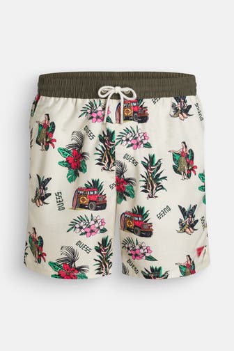GUESS Badeshorts gemustert