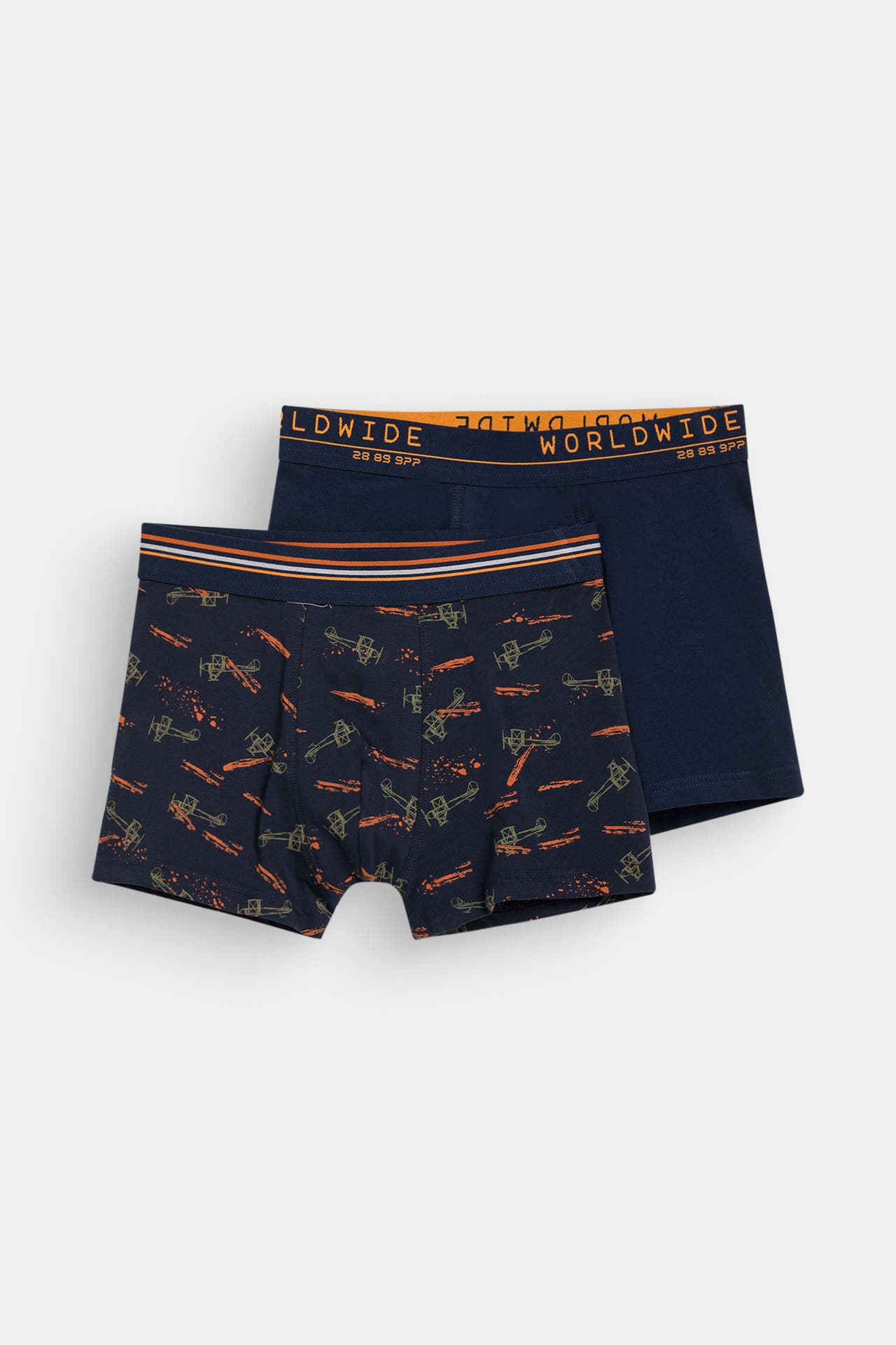 SANETTA 2er Pack Unterhosen gemustert-dunkelblau, Bild 1