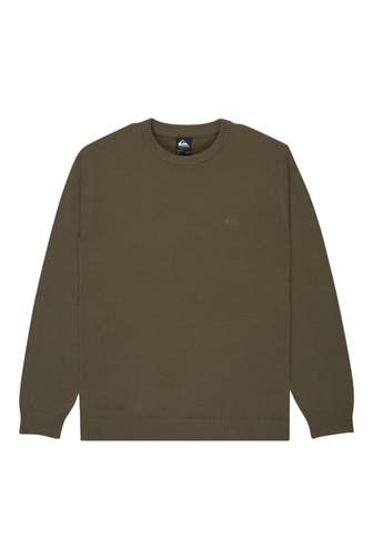 QUIKSILVER Strickpullover oliv
