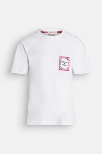 SCOTCH & SODA T-Shirt weiß