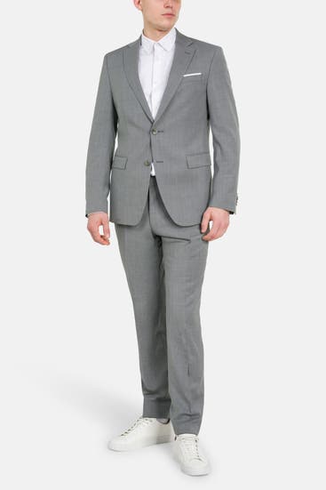 JOOP! - Wollmix-Anzug 'Finch' hellgrau