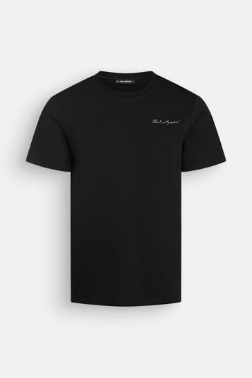 KARL LAGERFELD T-Shirt schwarz