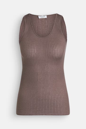 ROSEMUNDE Seidenmix-Top 'Belize' braun