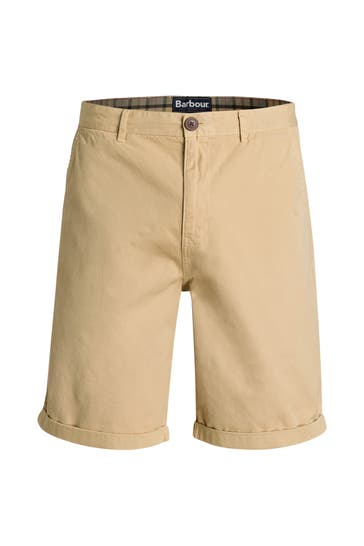 BARBOUR Chino-Shorts 'Glendale' beige