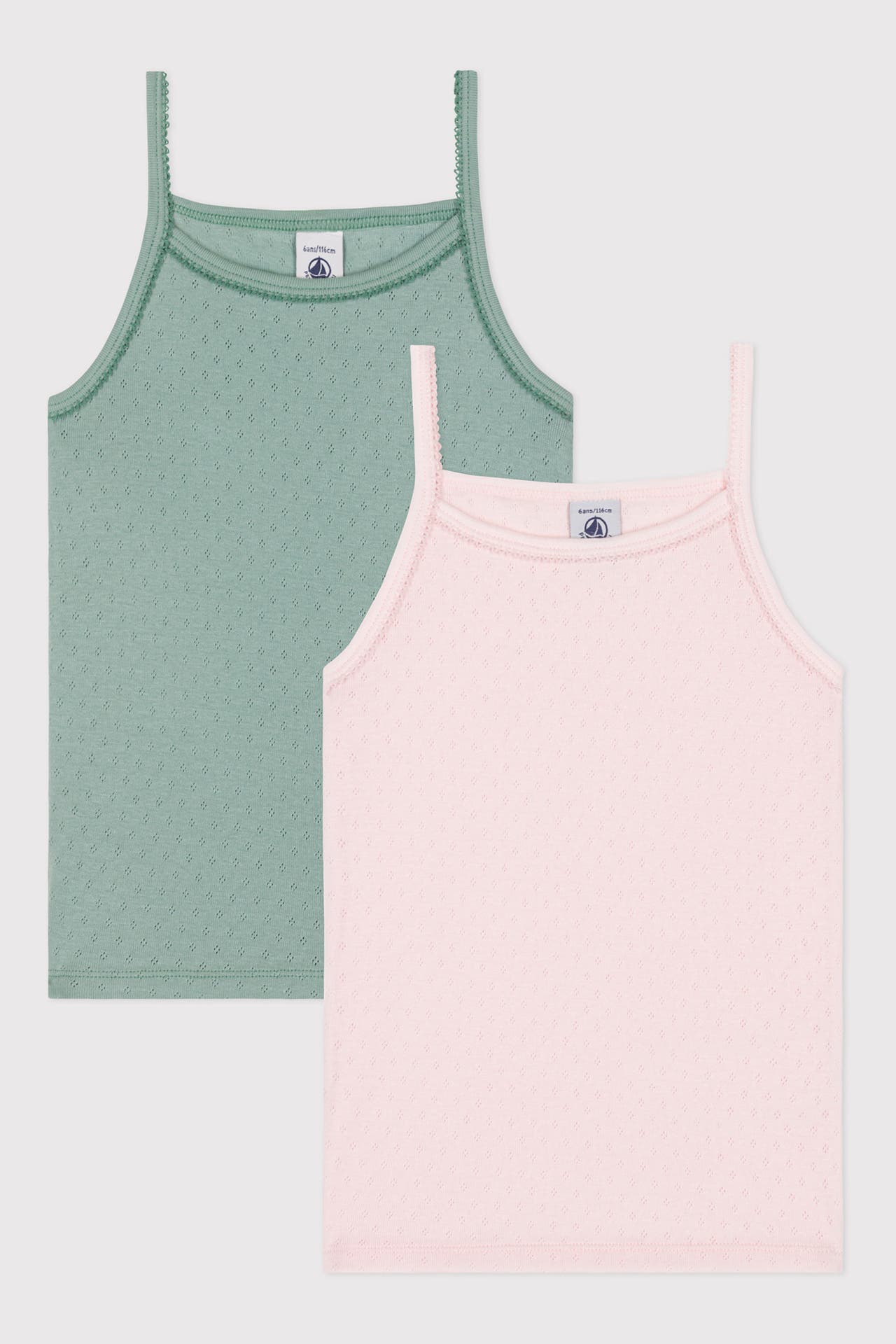 PETIT BATEAU 2er-Pack Unterhemd zweifarbig, Bild 1