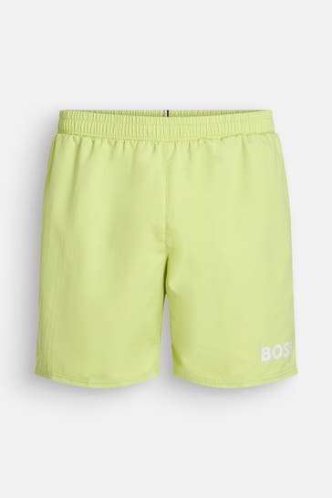 BOSS Badeshorts 'Seal' neongelb